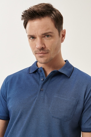 Ac&Co / Altınyıldız Classics Polo Yaka Cepli Regular Fit Bol Kesim Düz Tişört - 481716687 Lacivert
