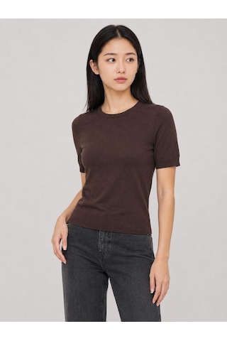 Loft Regular Fit Kadın Bluz K.kol Lf2044861 Q1.v1 Kahverengi