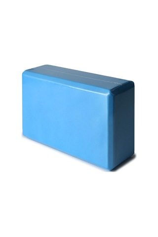 Geeksen Stabilite Ve Dengede Yardımcı Mavi Eva Yoğunluklu Anti-kayma Yoga Bloku 1 Adet Mavi