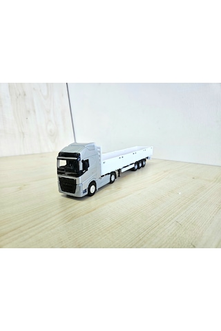 1/64 Ölçek Volvo Fh4 Sal Dorseli Tır Maketi 25 Cm Boy