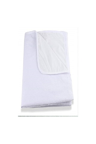 Mycey Alez 70x140 Cm Sıvı Geçirmez Micro Yatak Koruyucu Beyaz