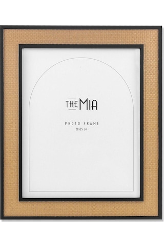 The Mia Retrato Fotoğraf Çerçevesi Siyah 25x20 Cm