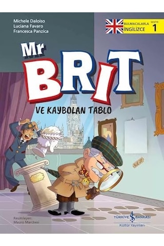 Mr Brit Ve Kaybolan Tablo Bulmacalarla İngilizce 1