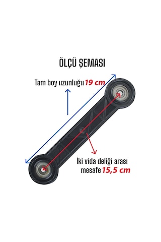 Beşik Sallama Aparatı Siyah 15.5 Cm