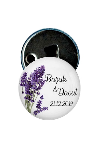 Famous Nikah Şekeri Lavanta Kesesi Isim Baskılı Nişan Hediyelik Bk-073