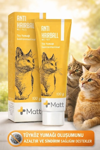 Matt Matt Malt Antihairball Cat Paste