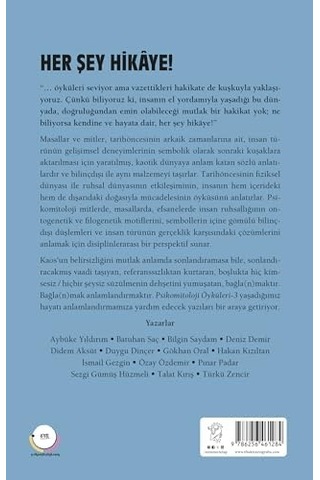 Psikomitoloji Öyküleri 3 - İnsanı Öykülerinde Aramak