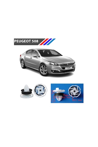 Nvr Peugeot 508 Döşeme Klipsi 7703077476 - 9345zn