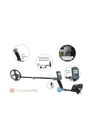 Xp Deus 2 Dedektör Ana Ünite, Wsa2 Kablosuz Kulaklık Ve 22cm Fmf Başlık İle