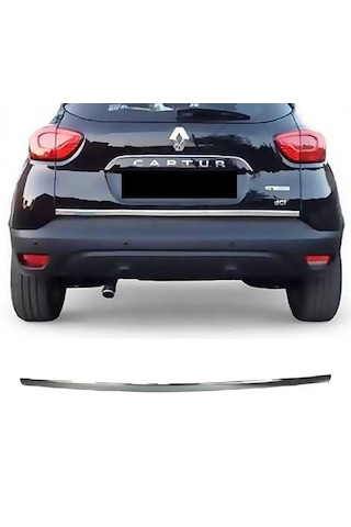 Renault Captur 2013-2019 Krom Bagaj Alt Çıta P.çelik