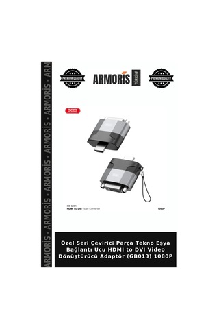 Özel Seri Çevirici Parça Tekno Eşya Bağlantı Ucu Hdmı To Dvı Video Dönüştürücü Adaptör Gb013 1080p
