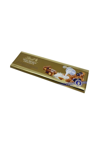 Lindt Swiss Premium Kuru Üzümlü, Bademli, Fındıklı Sütlü İsviçre Çikolatası 300 G
