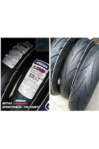 Mitas 110/70Zr17 54W Sport Force+ Ön Lastik