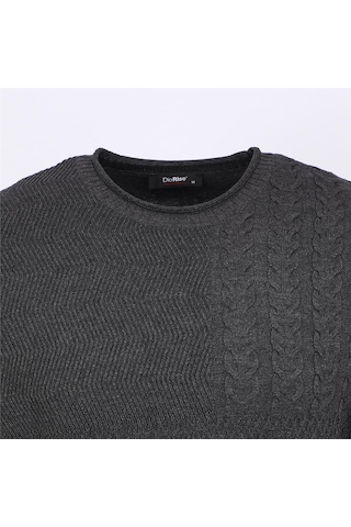 Dio Rise Erkek Uzun Kol İnce Sweatshirt - 189407 - Antrasit Antrasit