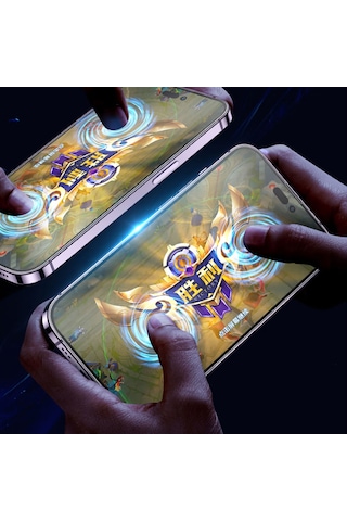 Apple Uyumlu iPhone 12 Pro Max Mat Ekran Koruyucu 9H Temperli Parmak İzi Tutmayan Wiwu iVista Matte