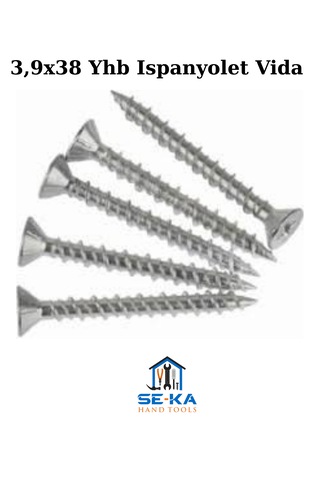 3,9x38 Yhb Ispanyolet Vida 25 Adet 3.9 x 38 MM