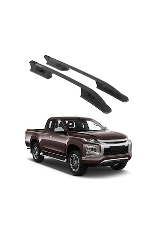 Mitsubishi L200 Mk5 2015-2023 Turtle Falcon Tavan Çıtası Siyah