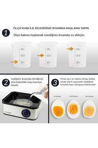 Rowenger 08-EGG 500 W 8'li Yumurta Pişirme Makinesı