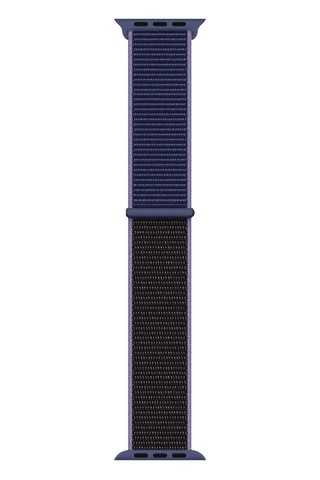 Zore Watch Ultra 49mm Kordon Uyumlu Krd-03 Hasır Strap Kayış Clo- Midnight Blue-black