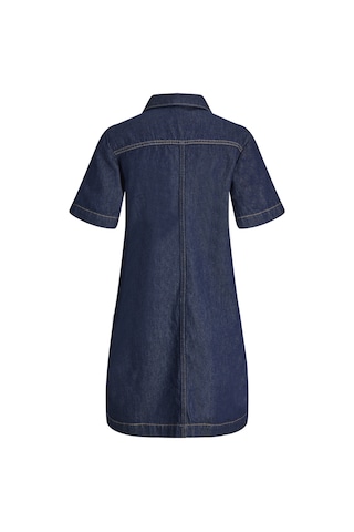 Jack & Jones Kadın Gömlek Yaka Denim Elbise - Mara - 12286777 Dark Blue Denim