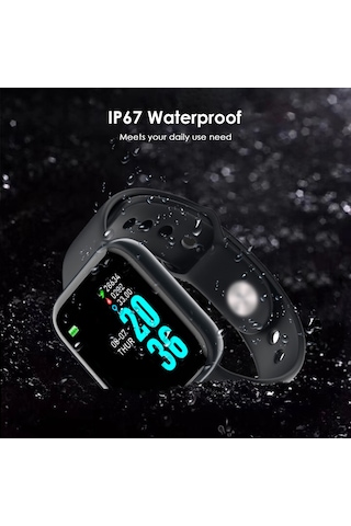 Padalink Y68 1.3" Ekran Akıllı Saat (İthalatçı Garantili)