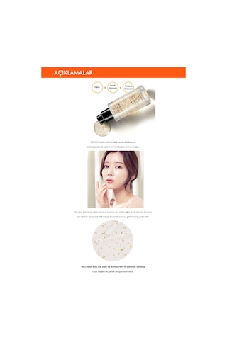Missha Moist Layering Starter Altın İçeren Nem ve Parlaklık Veren Makyaj Bazı 30 ML - Gold Topping