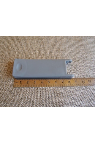 Plastik Dikdörtgen Kapak Kulpu 85x28mm 480 Adet Kapak Tutucu