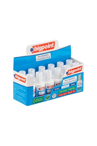Bigpoint Sıvı Silici 20 Ml X 12 Adet