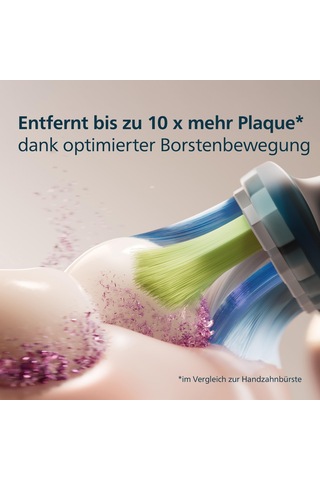 Philips Sonicare C3 Premium Plaque Defense, Orijinal Yedek Fırça Başlıkları, Siyah, 6'lı Paket, Hx9046/88