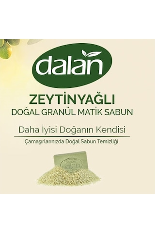 Bgt Dalan Zeytinyağlı Doğal Granül Matik Sabun Zeytin Mucizesi 1000 Gr