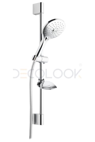 Roca Aurea AA5B247CC0K 3 Fonksiyonlu Sürgülü El Duşu Takımı Krom