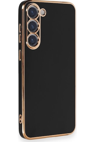 Samsung Uyumlu Galaxy S23 Kılıf Volet Luxury Seri Kamera Korumalı Silikon Kapak