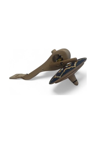 Çılgın Çark Ahşap Topaç Mavi