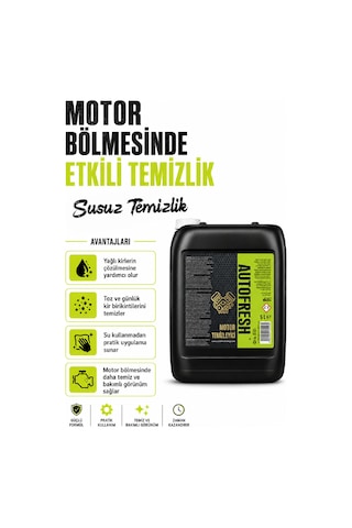 Araç Susuz Motor Yağ Kir Temizleyici Ve Parlatıcı 5lt - Sünger