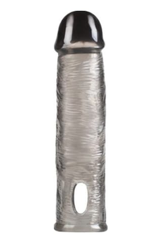 Truva Shop 16 Cm Zenci Uzatmalı Penis Kılıfı + 10 Ml Kaydırıcı