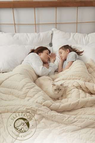 Sleepoos El Yapımı Yün Yorgan