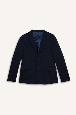 Defacto Slim Fit Dar Kesim Blazer Ceket F7690ax25aunv64 Lacivert