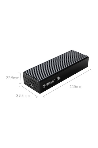 Orico M2pvc3-g20 Usb 3.2 Gen2, M.2 Nvme, Max.8tb Destekli, Fanlı, 20gbps Type-c Alüminyum Disk Kutusu