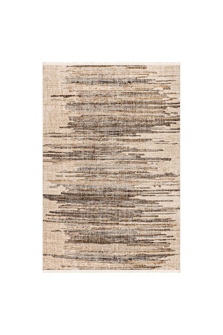 Lazuli Dokuma Halı Vizon Normal Tabanlı Makinede Yıkanabilir Modern Halı 160 X 220 Cm Lzl05 Çok Renkli
