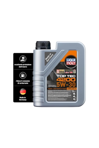 Liqui Moly Top Tec 4200 5w-30 New Generation Motor Yağı