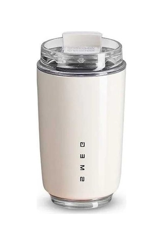 Aitong Smeg Kahve Fincanı, 320 Ml, 1 Adet Beyaz Sarı, Seramik Bardak Beyaz Sarı