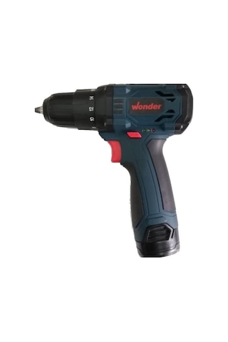 Wonder 12 V 1.5 Ah Li-ion Şarjlı Tabanca Matkap Vidalama