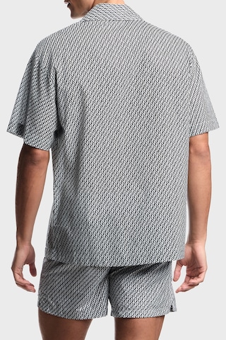 Emporio Armani Erkek Gömlek Em000593 Af20439 F0026 Beyaz Siyah