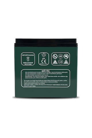 Volta Vsx Akü 3m000-20012-00 Jel 12v-20/22ah 7.5 18 17