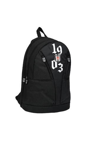 Beşiktaş 1903 Baskı Detaylı Sırt Çantası 26331 Siyah