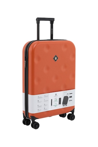 Lumberjack Katlanabilir Valiz -o 5fx Turuncu Unisex Orta Boy Valiz 000000000101975176 Turuncu