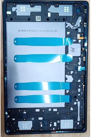 Samsung Uyumlu Galaxy Tab A7 Sm-t500 Sm-t507 10.4 Kasa Arka Kapak Gri