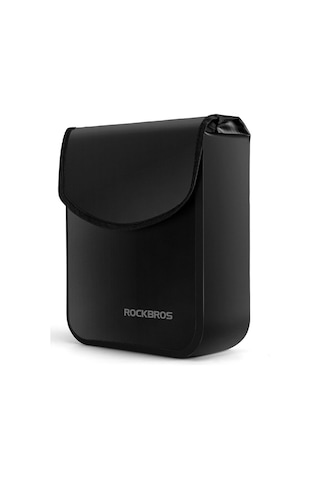 Rockbros-su Geçirmez Bisiklet Gidon Çantası Bisiklet Y24681b Siyah