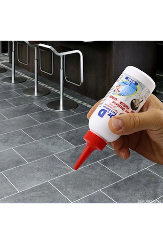 Derz Dolgu Fayans Seramik Mermer Yer Duvar İçin Tamir Derz Yenileme Dolgusu Beyaz 200 Gr