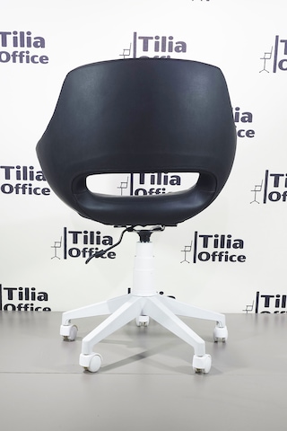 Monaco Çalışma Kesim Çocuk Koltuğu Beyaz Ayak Siyah